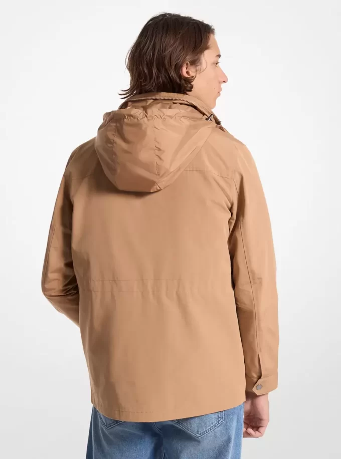 2-in-1 gewebte Feldjacke