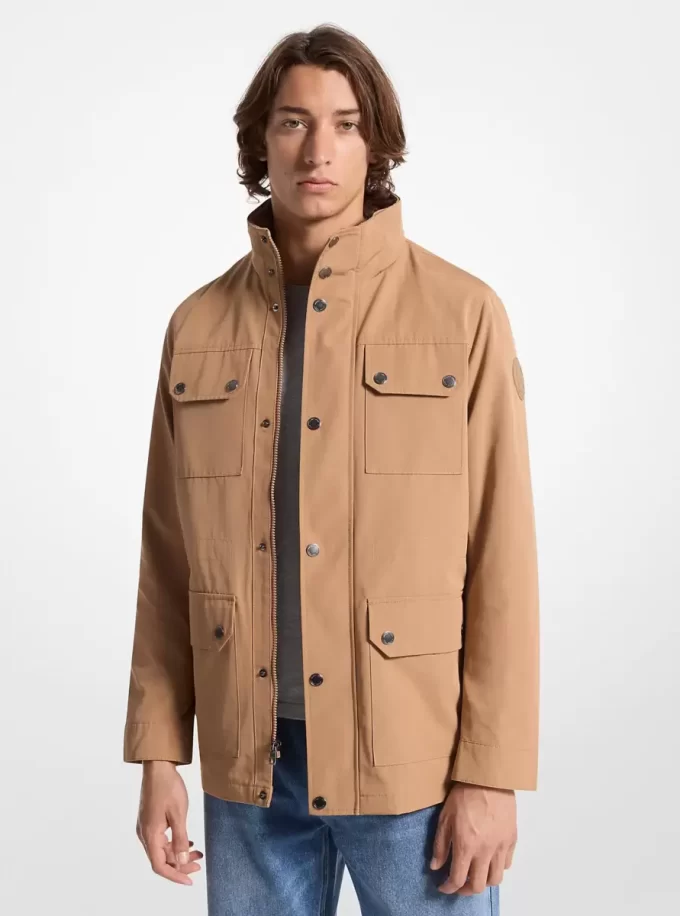 2-in-1 gewebte Feldjacke