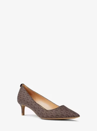 Alina Flex Pumps mit Kitten-Heel und Signature-Logo