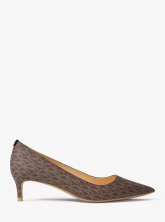 Alina Flex Pumps mit Kitten-Heel und Signature-Logo
