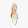 Alora Slingback-Pumps aus Leder mit Schlangenprägung Alora Slingback-Pumps aus Leder mit Schlangenprägung