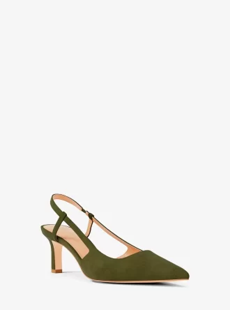 Alora Wildleder-Slingback-Pumps