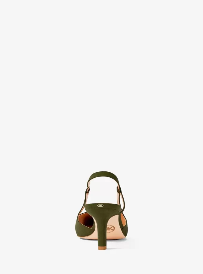 Alora Wildleder-Slingback-Pumps