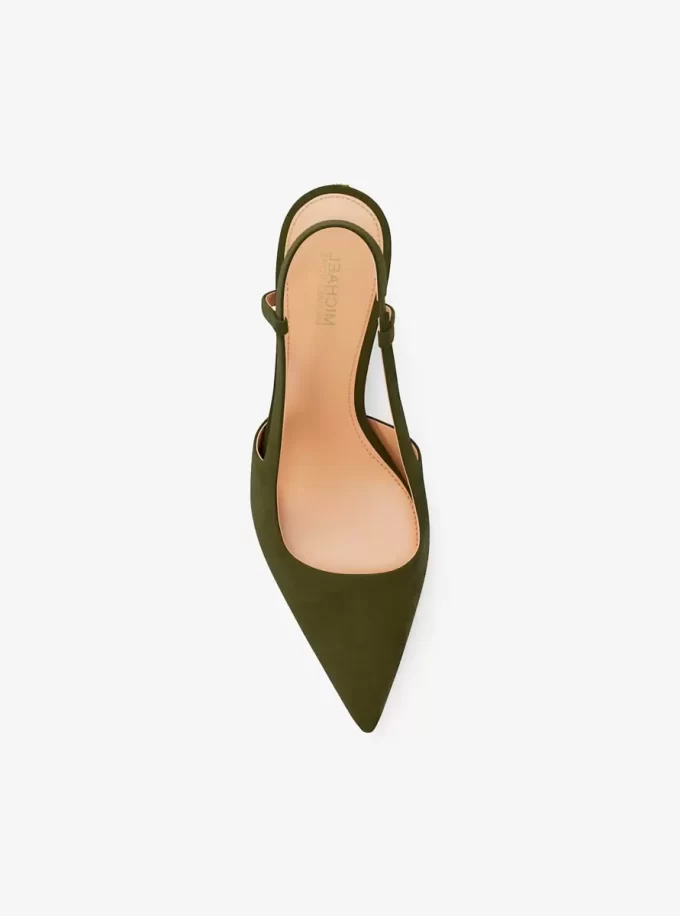 Alora Wildleder-Slingback-Pumps
