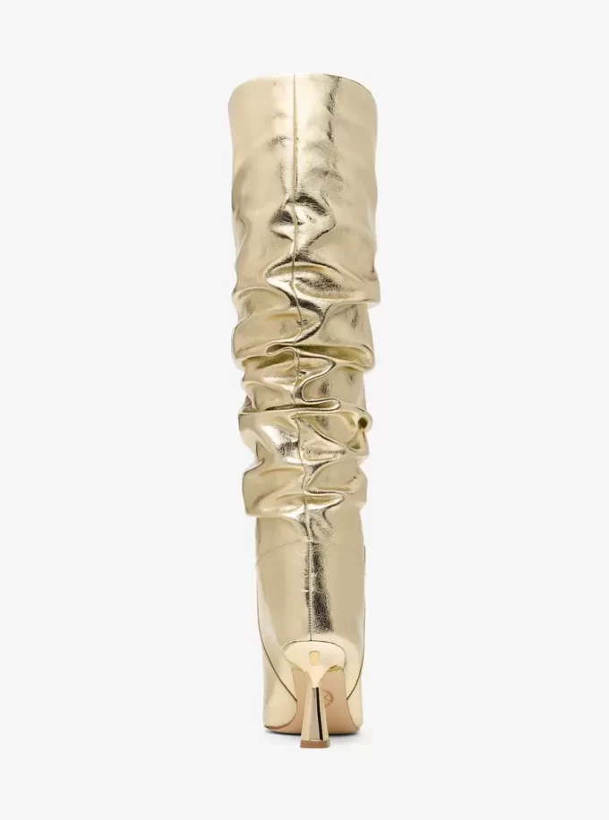 Amali Stiefel mit Crackle-Metallic-Finish Amali Stiefel mit Crackle-Metallic-Finish