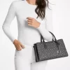 Arden Medium Schultertasche mit bedrucktem Logo