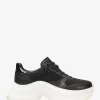 Arla Leder-Sneaker mit Verzierungen