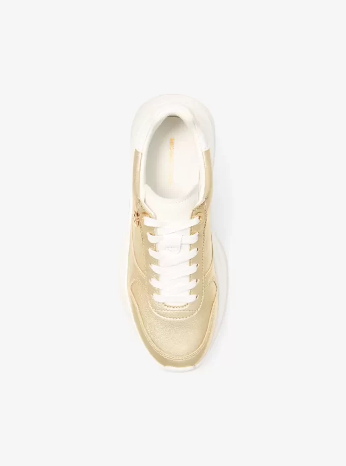 Arla Metallic Leder-Sneaker Arla Metallic Leder-Sneaker
