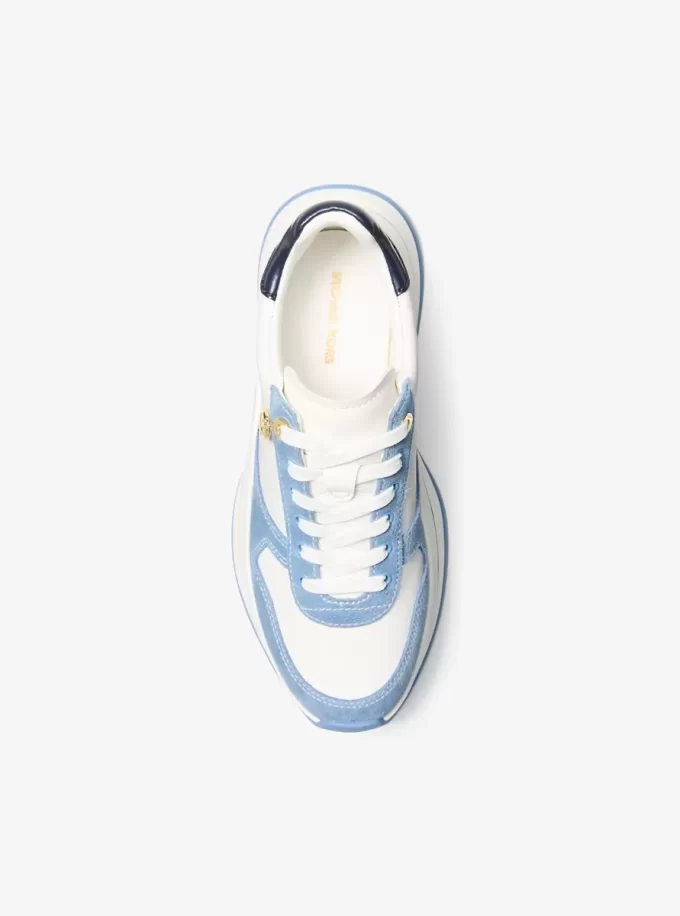 Arla Sneaker aus Leder und Wildleder Arla Sneaker aus Leder und Wildleder