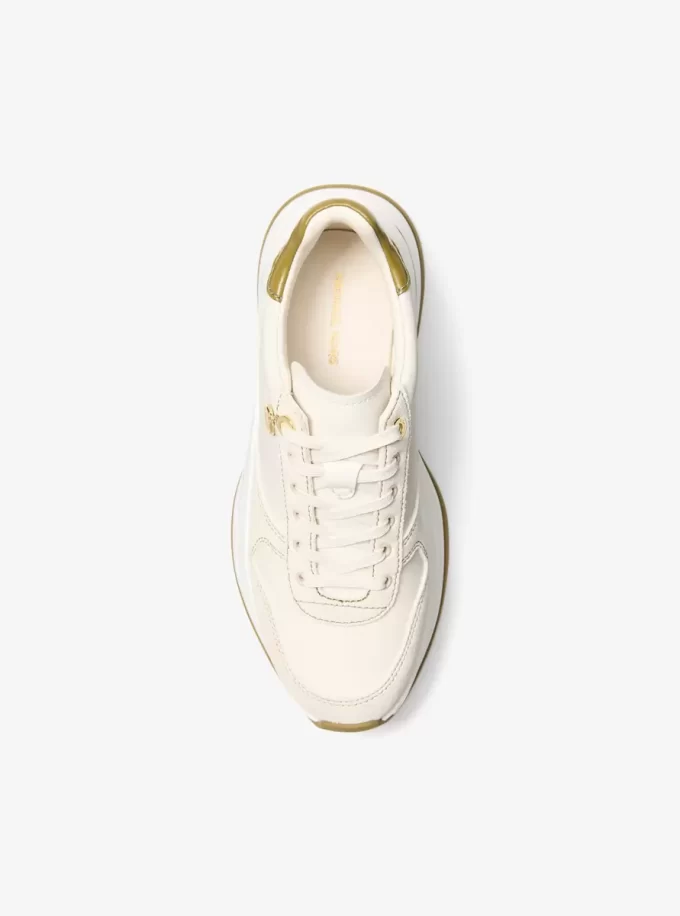 Arla Sneaker aus Leder und Wildleder Arla Sneaker aus Leder und Wildleder