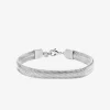Armband aus edelmetallplattiertem Messing in Schlangenkette