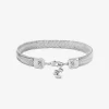 Armband aus edelmetallplattiertem Messing in Schlangenkette