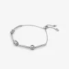 Armband aus Sterlingsilber mit Pavé-Fassung und Edelmetallplattierung Armband aus Sterlingsilber mit Pavé-Fassung und Edelmetallplattierung