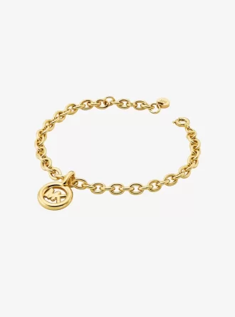 Armband mit Logo-Anhänger und Gliederkette