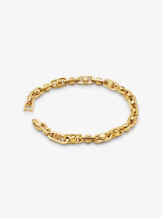 Astor Link Armband aus edelmetallplattiertem Messing