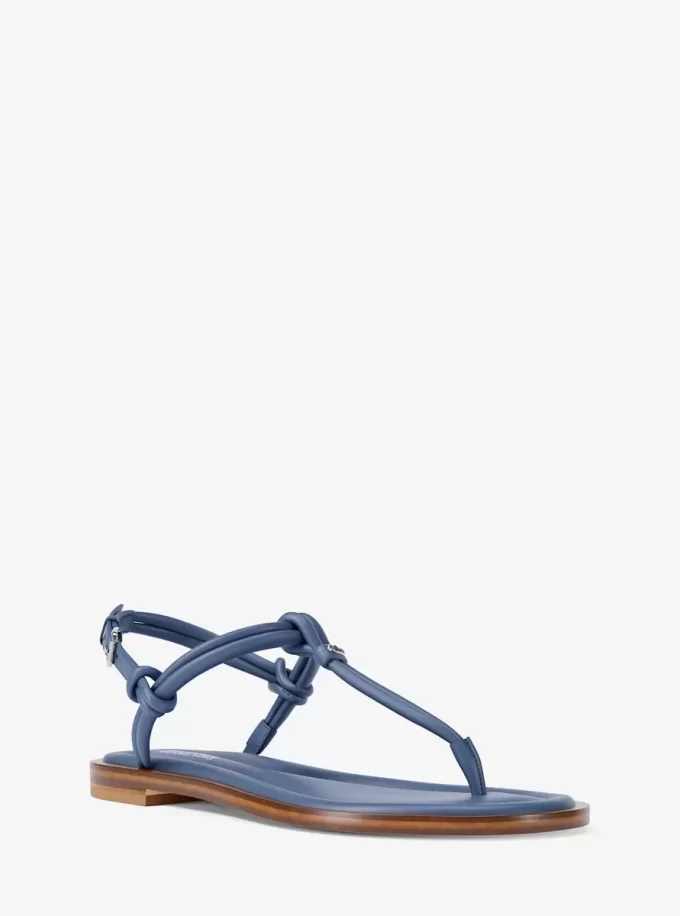 Astra Leder-T-Riemen-Sandale Astra Leder-T-Riemen-Sandale