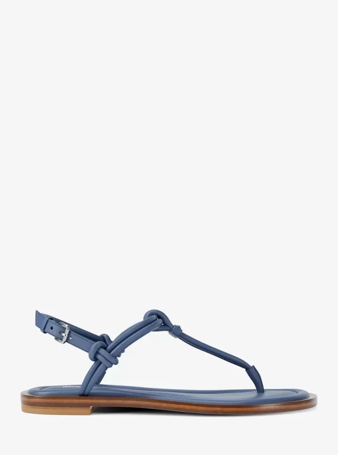 Astra Leder-T-Riemen-Sandale Astra Leder-T-Riemen-Sandale