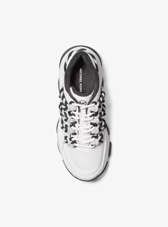Atlas Cord Mesh und Leder-Sneaker Atlas Cord Mesh und Leder-Sneaker