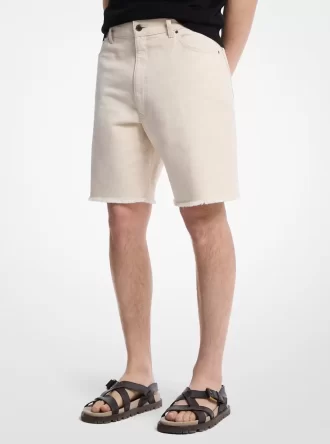 Ausgefranste Jeansshorts