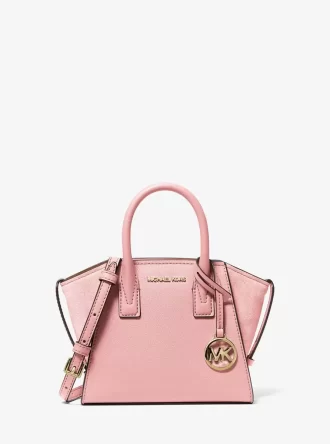 Avril Extra-Small Leder- und Wildledertasche