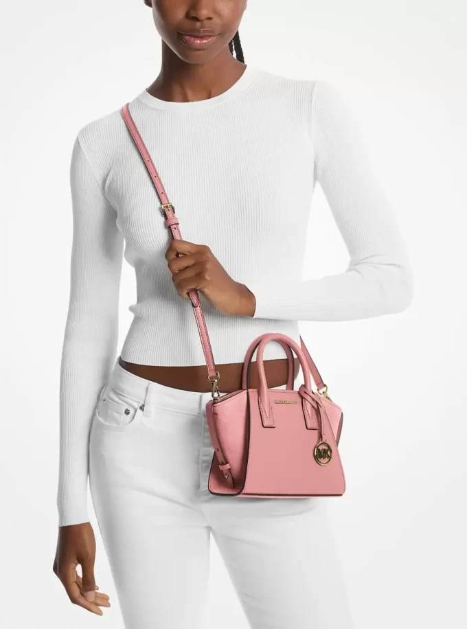 Avril Extra-Small Leder- und Wildledertasche Avril Extra-Small Leder- und Wildledertasche