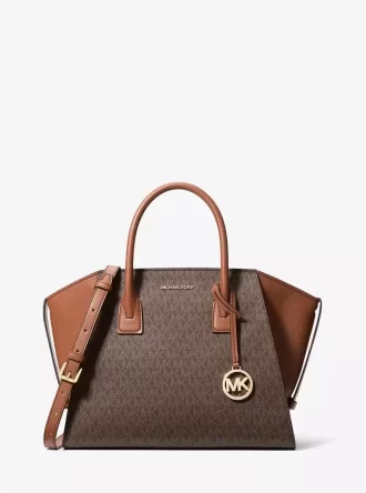 Avril Große Handtasche mit charakteristischem Logo