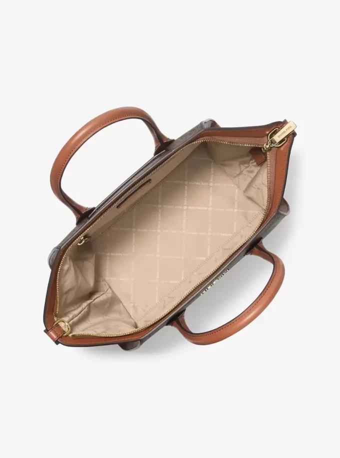Avril Große Handtasche mit charakteristischem Logo