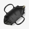 Avril Große Henkeltasche aus Leder und Wildleder Avril Große Henkeltasche aus Leder und Wildleder