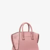 Avril Kleine Handtasche aus genarbtem Leder