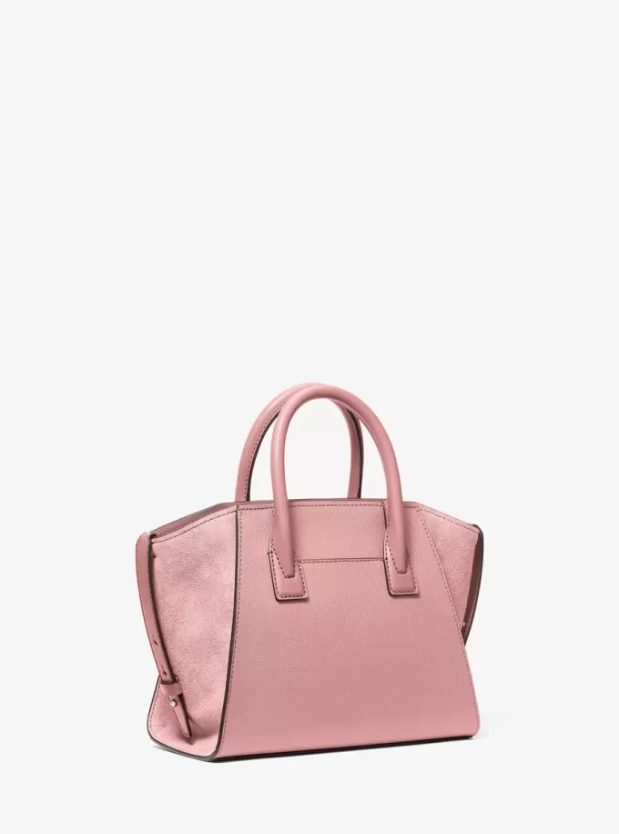 Avril Kleine Handtasche aus genarbtem Leder