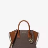 Avril Small Logo und Ledertasche Avril Small Logo und Ledertasche
