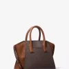 Avril Small Logo und Ledertasche Avril Small Logo und Ledertasche
