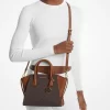 Avril Small Logo und Ledertasche Avril Small Logo und Ledertasche