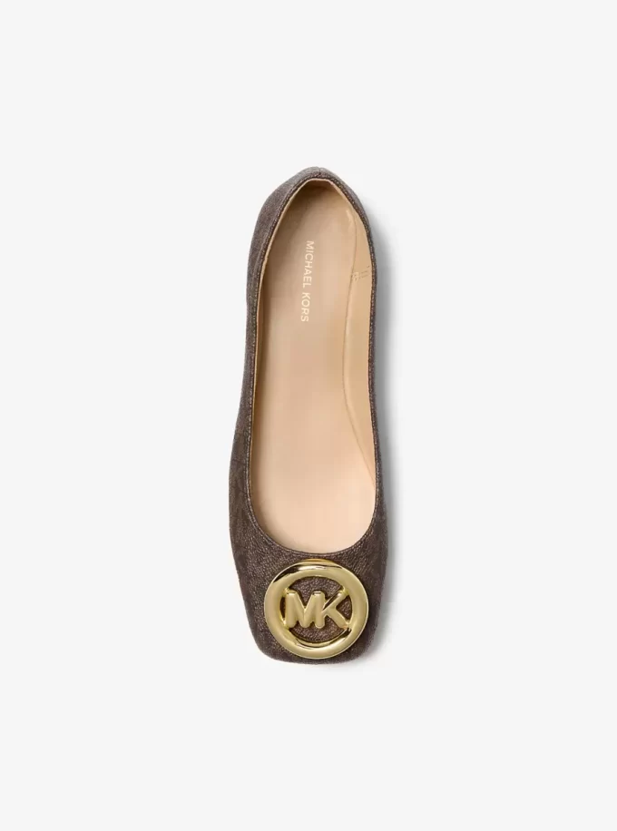 Ballerinas mit Mailänder Logo