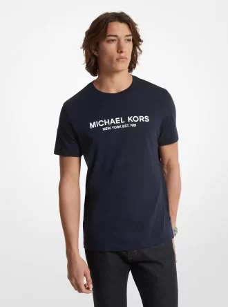Baumwoll-T-Shirt mit Logo