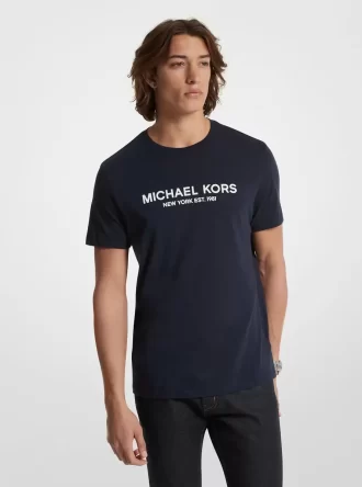Baumwoll-T-Shirt mit Logo
