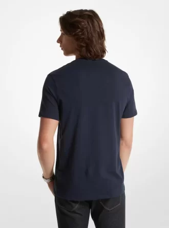 Baumwoll-T-Shirt mit Logo