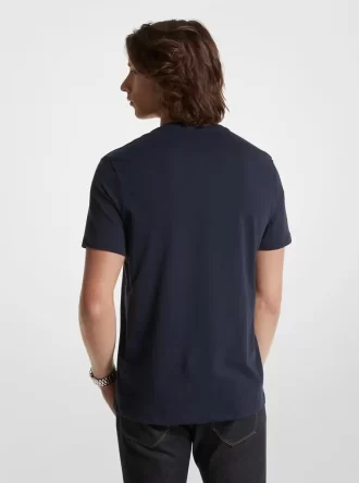 Baumwoll-T-Shirt mit Logo