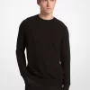 Baumwollpullover aus Mouliné Baumwollpullover aus Mouliné