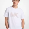 Bedrucktes Baumwoll-T-Shirt