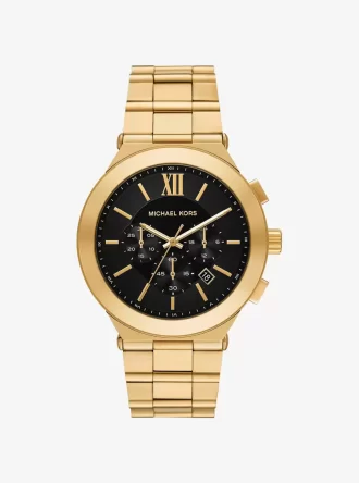 Übergroße Billie-Uhr in Goldoptik