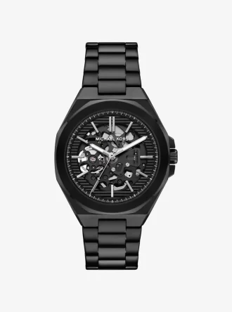 Übergroße Callum-Uhr in Schwarz