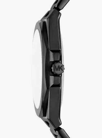 Übergroße Callum-Uhr in Schwarz