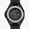 Übergroße Callum-Uhr in Schwarz