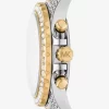 Übergroße Everest Pavé Zweifarbige Uhr Übergroße Everest Pavé Zweifarbige Uhr