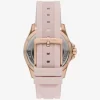 Übergroße Everest-Uhr in Roségold-Optik und Silikon