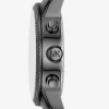 Übergroße Hutton Gunmetal Uhr