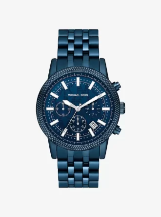Übergroße Hutton-Uhr in Blau