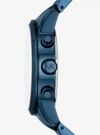 Übergroße Hutton-Uhr in Blau
