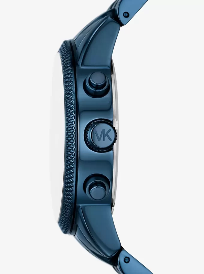 Übergroße Hutton-Uhr in Blau